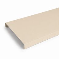 Couvertine aluminium 0,7 mm ECO Sable RAL 1015 - 2 mètres