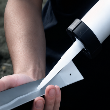 Embout couvertine aluminium 0,7 mm ECO Blanc 9010