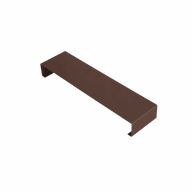 Eclisse couvertine acier galva laqué 0,5 mm Brun RAL 8017