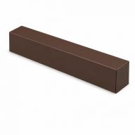 Embout couvertine acier galva laqué 0,5 mm Brun RAL 8017