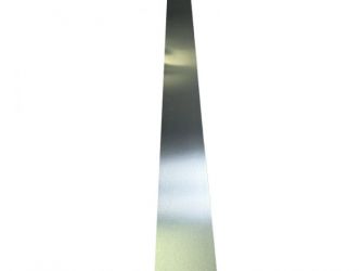 Bande plane zinc naturel ( 0,65 mm) - Longueur : 2 mètres - Largeur : 400 mm