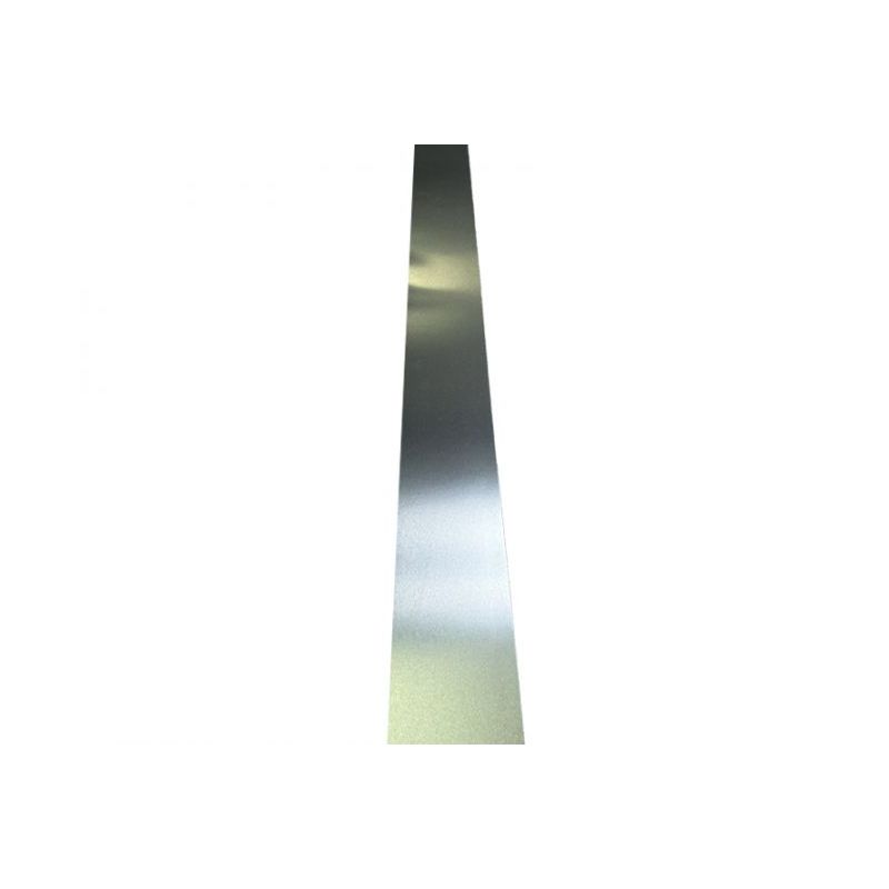 Bande plane zinc naturel ( 0,65 mm) - Longueur : 2 mètres - Largeur : 400 mm