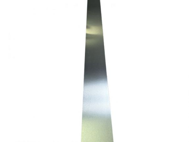 Bande plane zinc naturel ( 0,65 mm) - Longueur : 2 mètres - Largeur : 400 mm