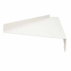 Appui de fenêtre aluminium Blanc RAL 9010 - Longueur 1892 mm - Sans retour - Profondeur: 260 mm - Hauteur Nez: 30 mm