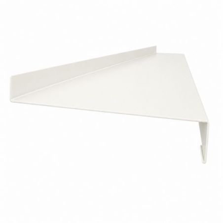 Appui de fenêtre aluminium Blanc RAL 9010 - Longueur 1892 mm - Sans retour - Profondeur: 260 mm - Hauteur Nez: 30 mm